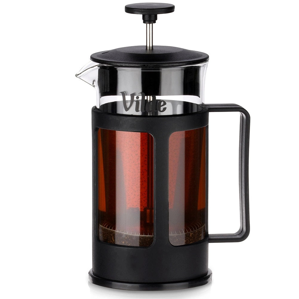 French Press Coffee Maker, Glass, 350 ml