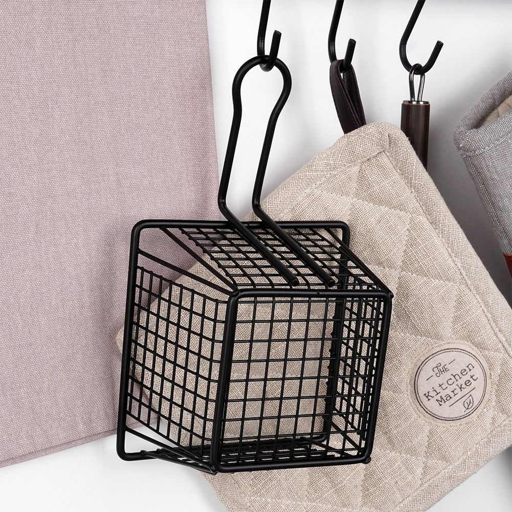 French fries basket black 22x13x8 cm