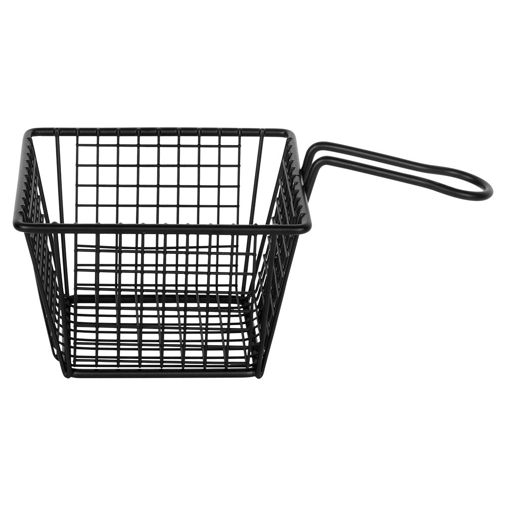 French fries basket black 22x13x8 cm
