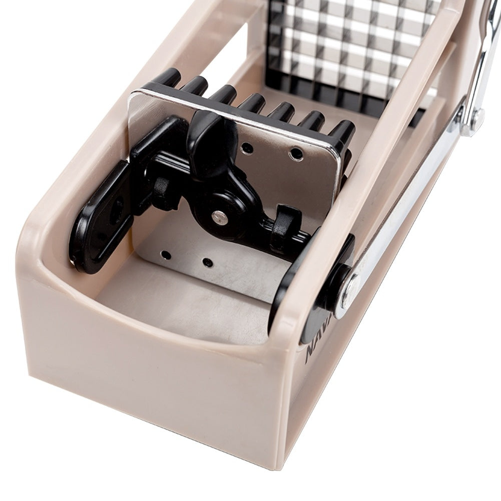 French fries cutter, steel, replaceable blades, MISTY, 23.5 cm