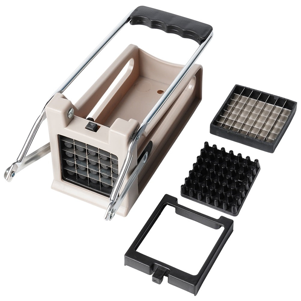 French fries cutter, steel, replaceable blades, MISTY, 23.5 cm