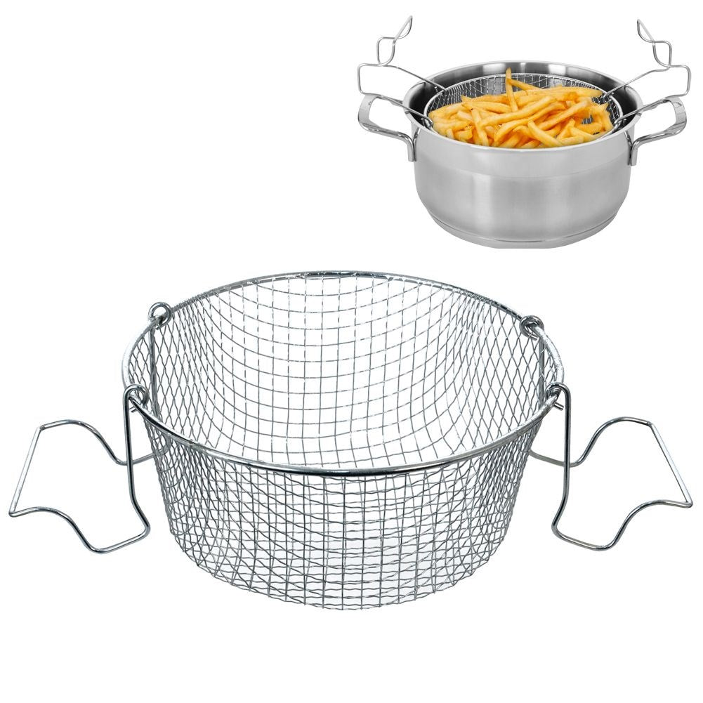 French fries frying basket 18x18 cm