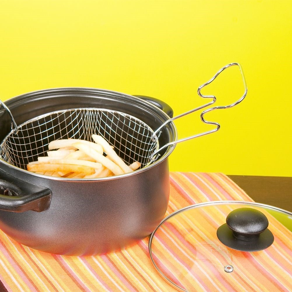 French fries frying basket 18x18 cm