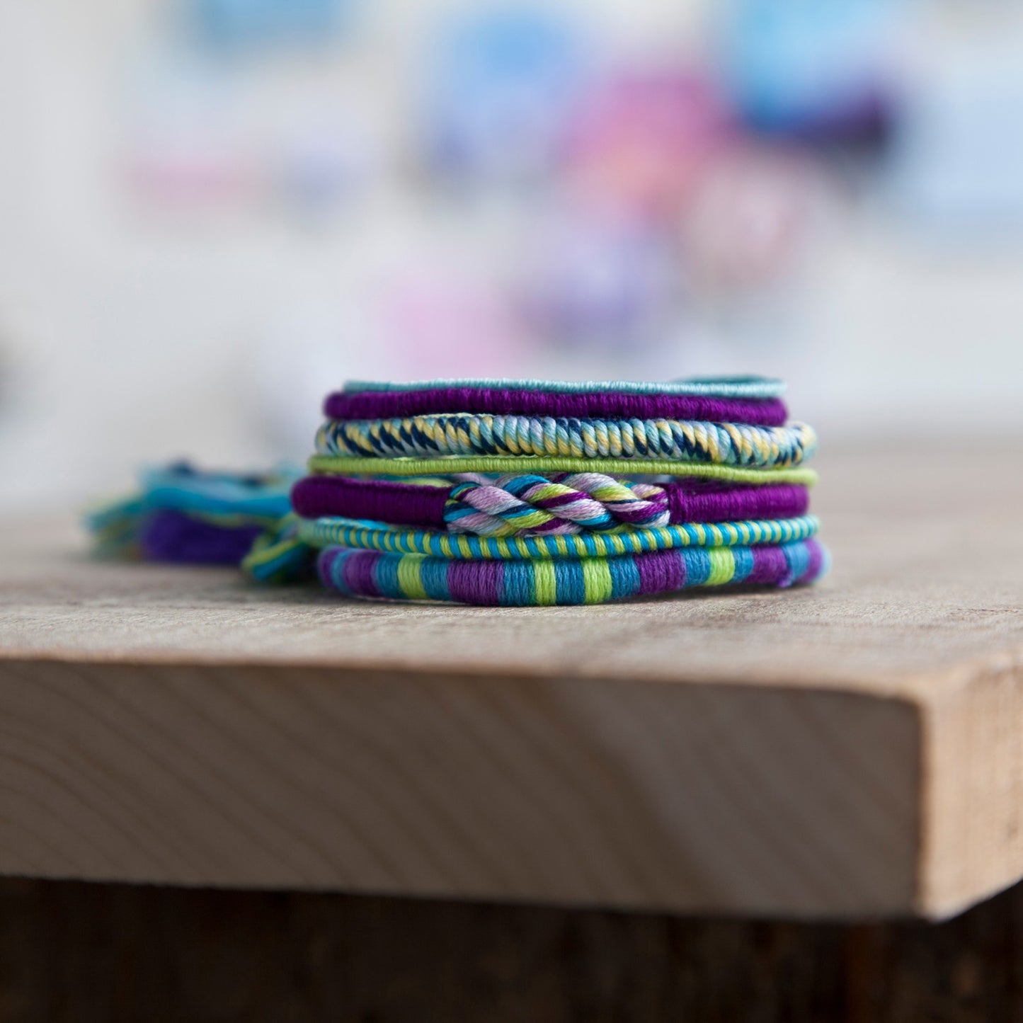 Friendship Bracelet Maker Kit, DIY Craft Tool