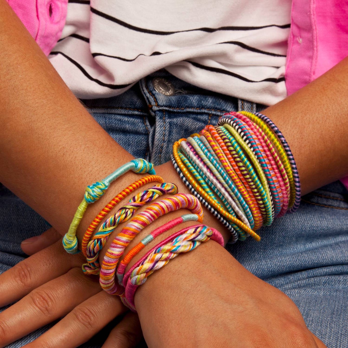 Friendship Bracelet Maker Kit, DIY Craft Tool