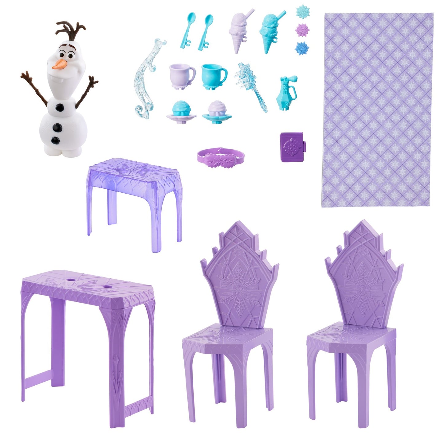 Frozen Elsa Ice Castle Playset with Olaf & Accessories