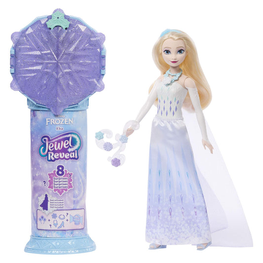 Frozen Elsa Reveal Wand with Jewelry and Doll Set