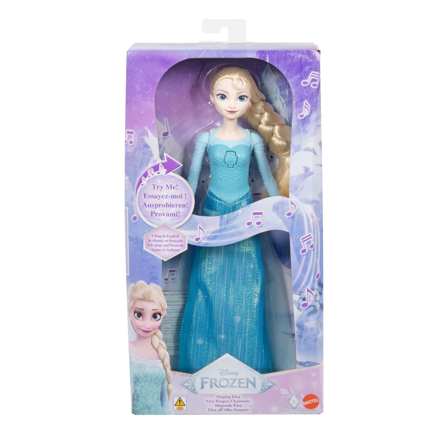 Frozen Singing Elsa Doll, Plays Song, Includes Batteries