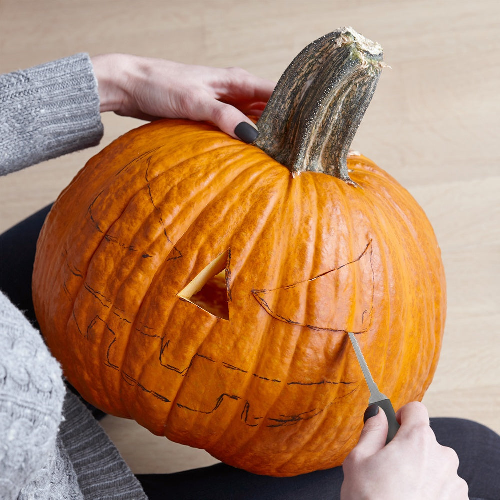 Fruit and vegetable stoners, pumpkin, 4 pcs.