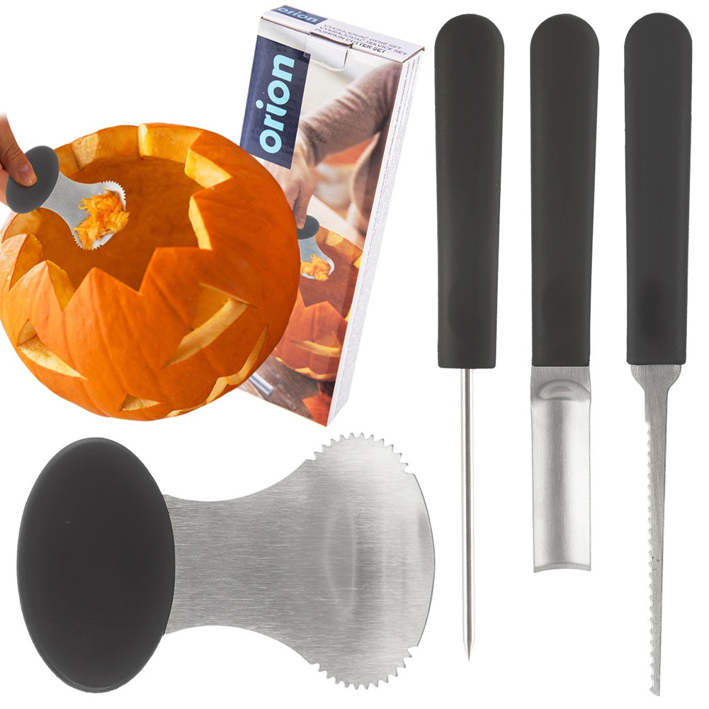 Fruit and vegetable stoners, pumpkin, 4 pcs.