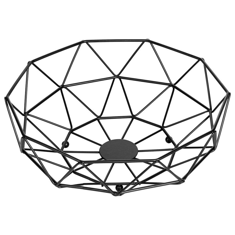 Fruit basket metal black MISTY 28 cm