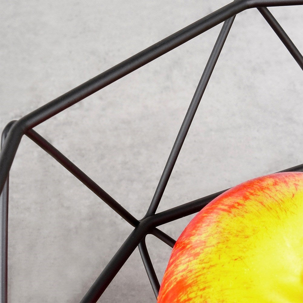 Fruit basket metal black MISTY 28 cm