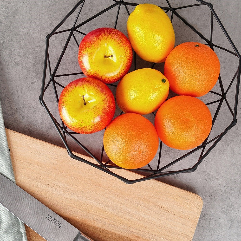 Fruit basket metal black MISTY 28 cm