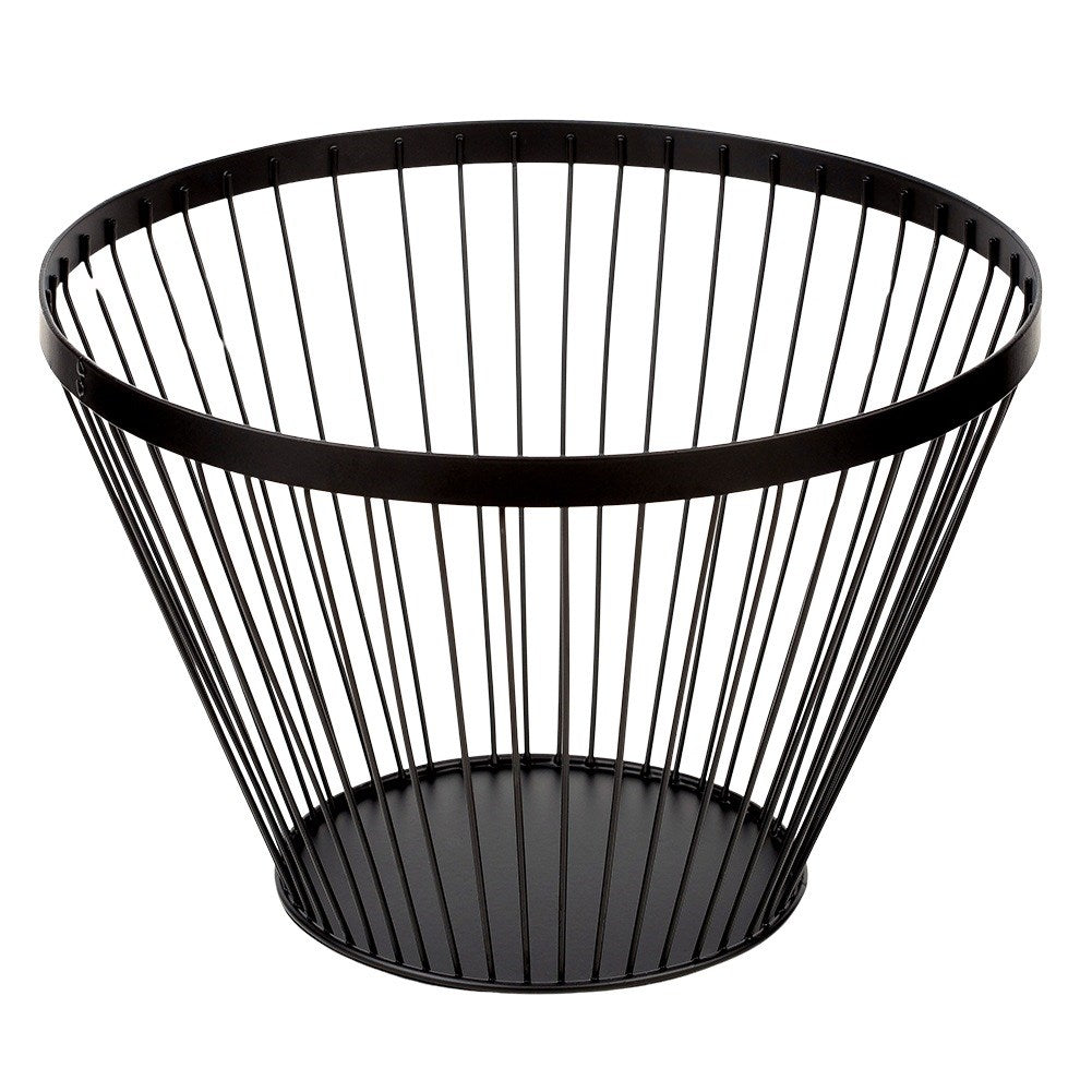 Fruit basket metal black MISTY 30 cm