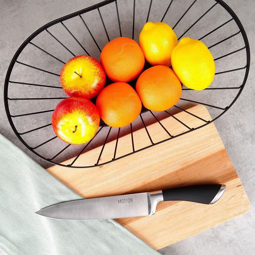 Fruit basket metal black MISTY 40.5x25.5 cm