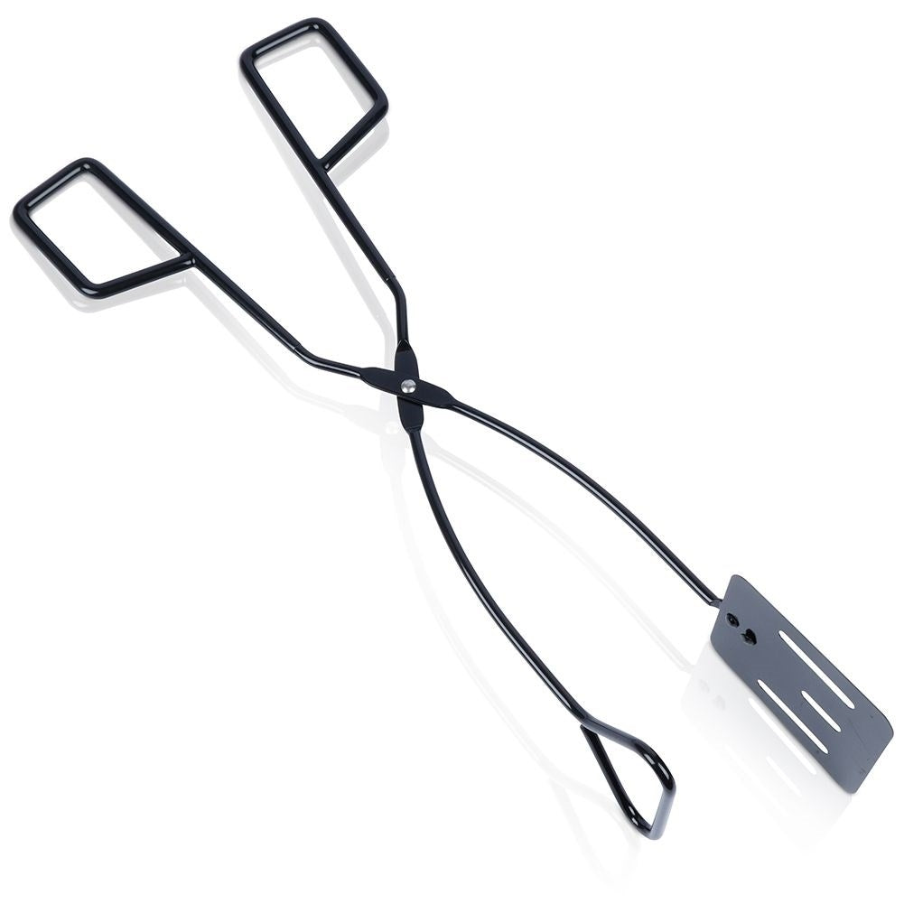 Frying and Grilling Tongs in Metal with Non-Stick Coating