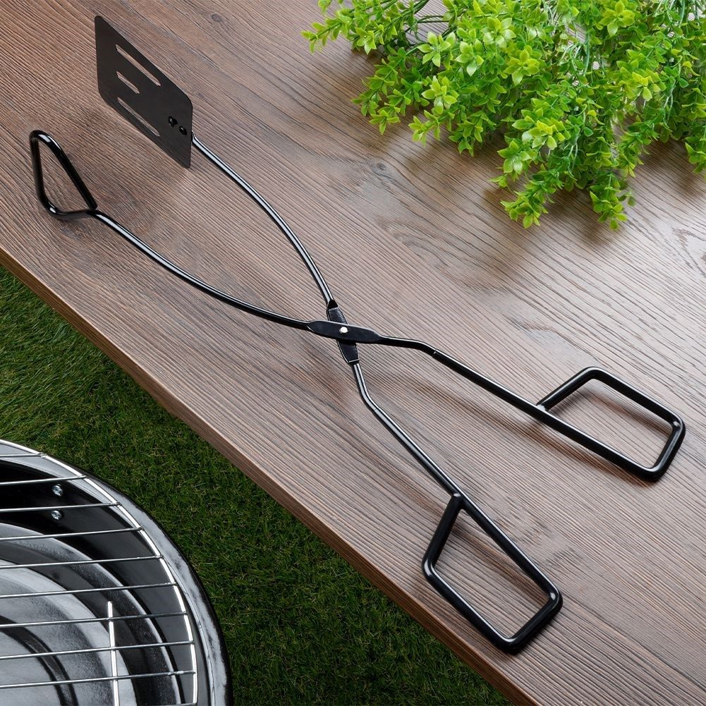 Frying and Grilling Tongs in Metal with Non-Stick Coating