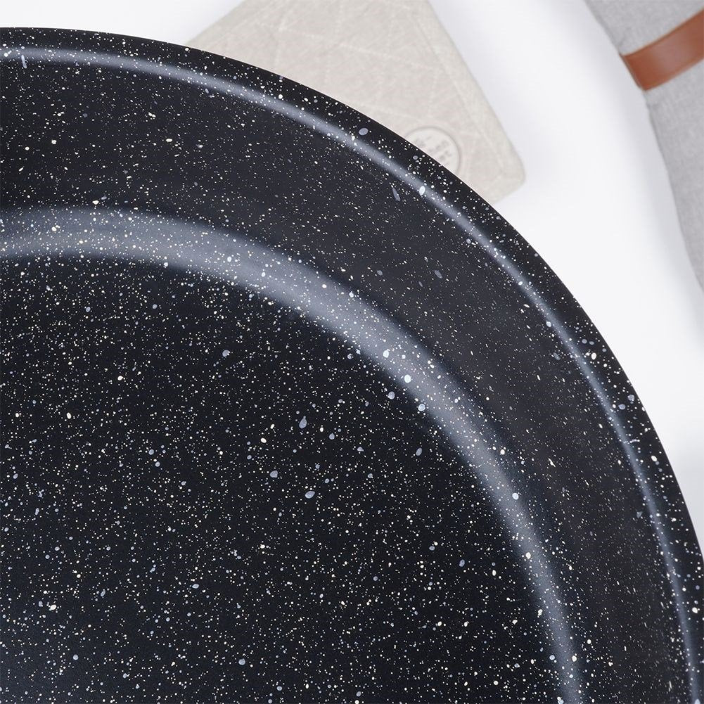Frying pan 26 cm steel non-stick granite for all stoves/ovens