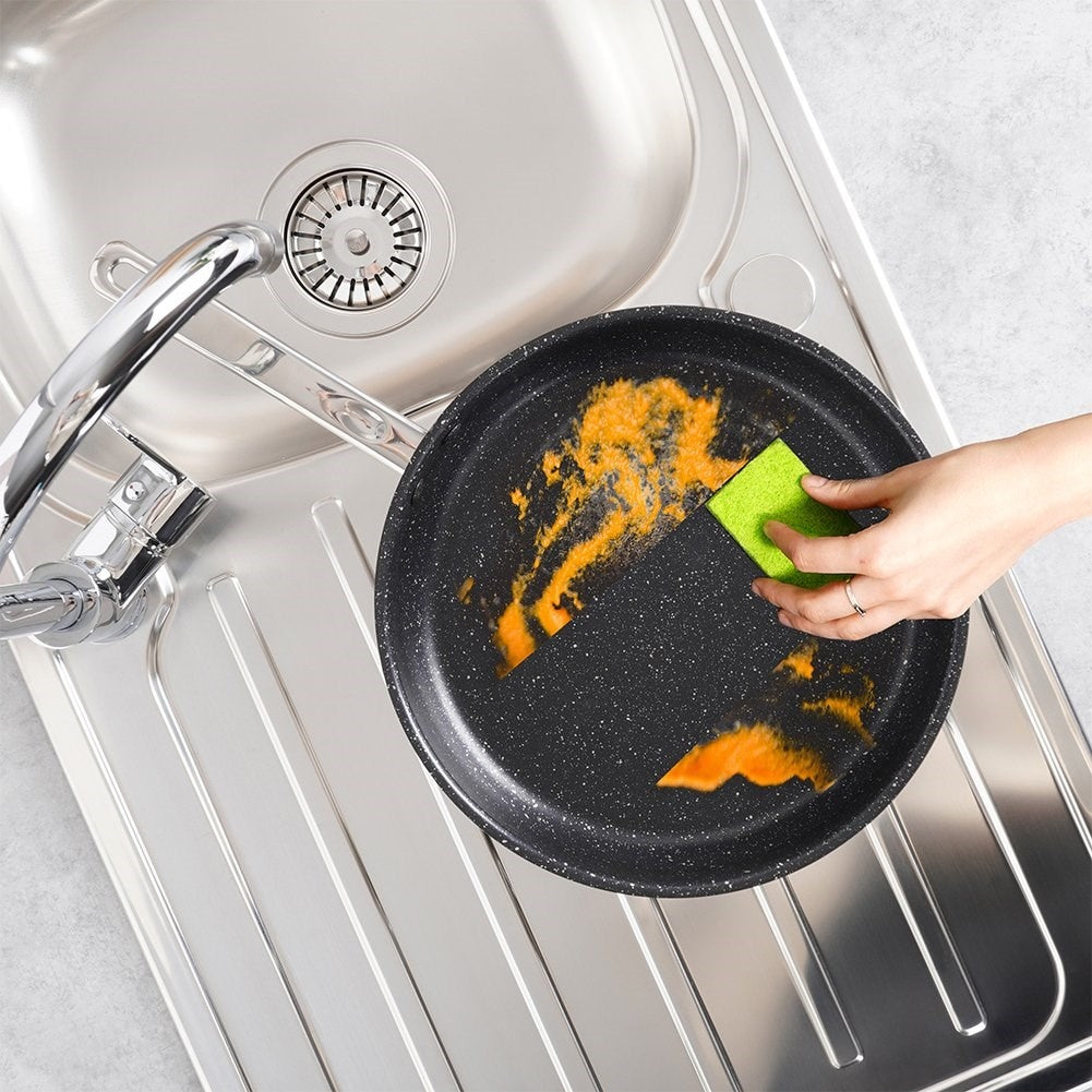 Frying pan 28 cm with granite coating, induction & dishwasher safe