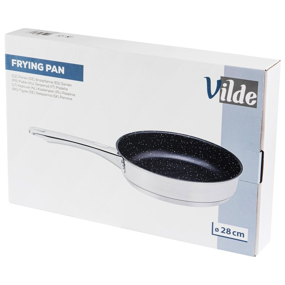 Frying pan 28 cm with granite coating, induction & dishwasher safe