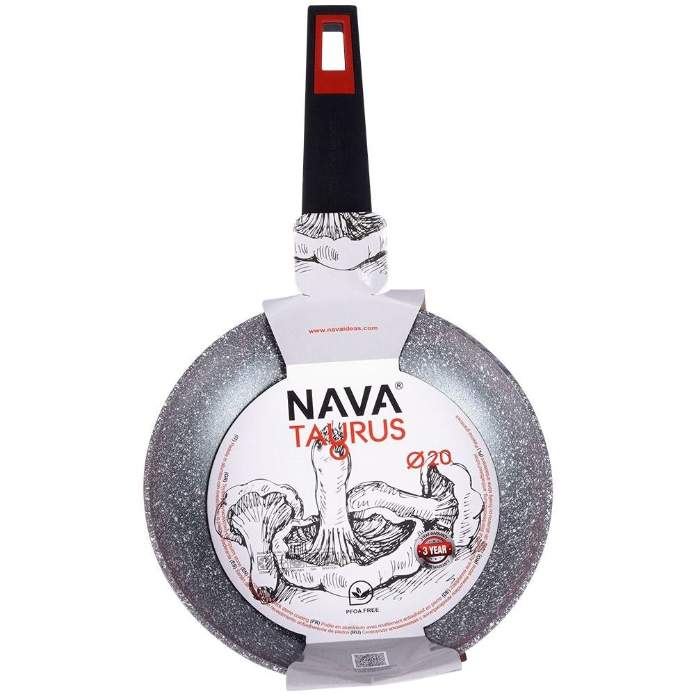 Frying pan: 5 layers, non-stick, for all stoves, dishwasher safe