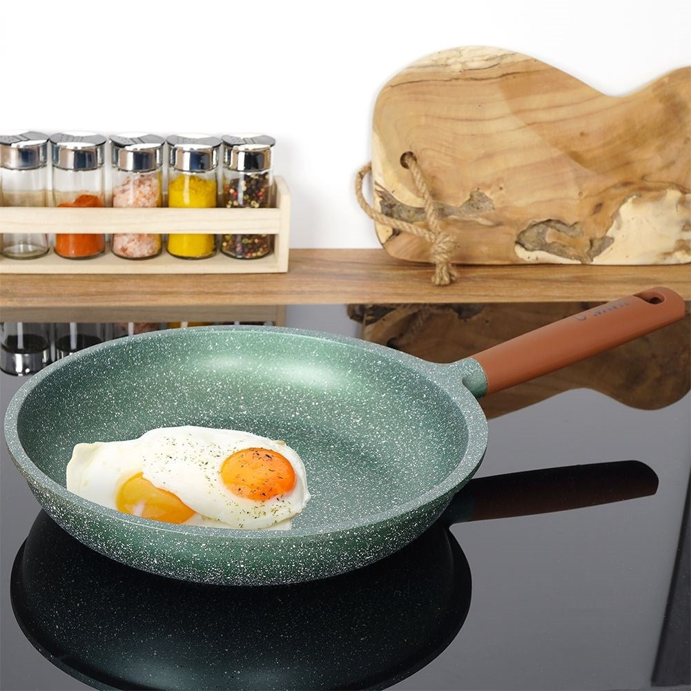 Frying pan with 5 layers, non-stick granite, for all stoves