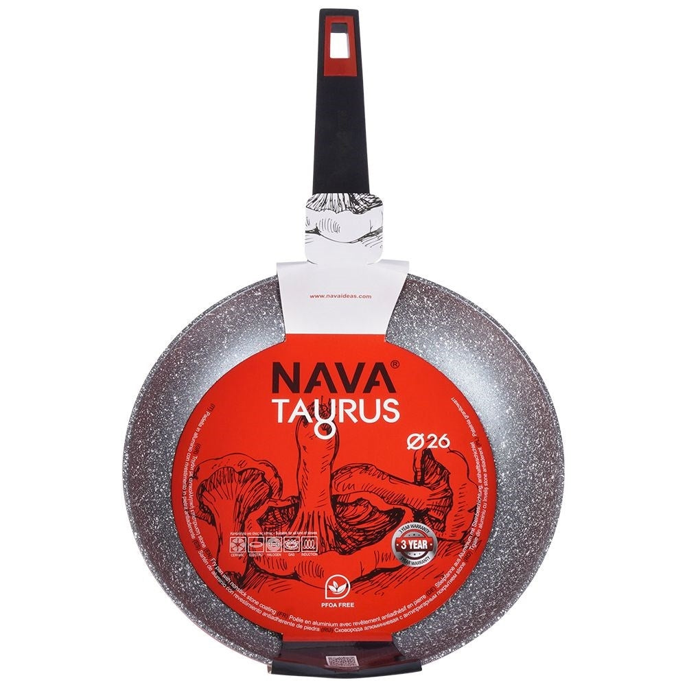 Frying pan with Five-layer Non-stick Granite coating