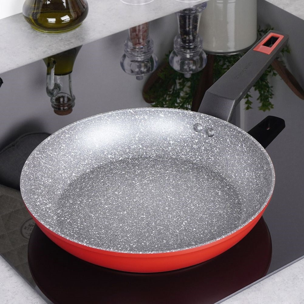 Frying pan with Five-layer Non-stick Granite coating