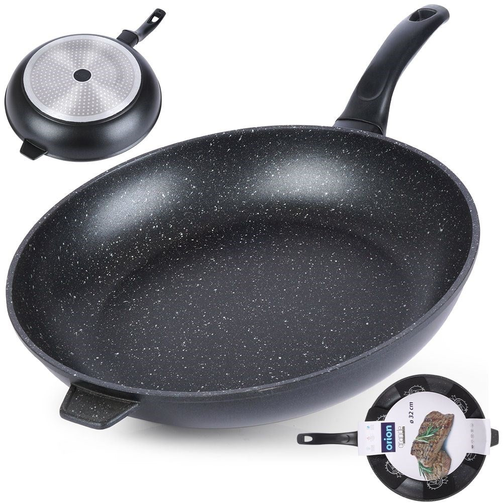 Frying pan with Granite coating for All Stoves