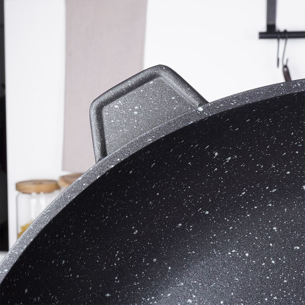 Frying pan with Granite coating for All Stoves