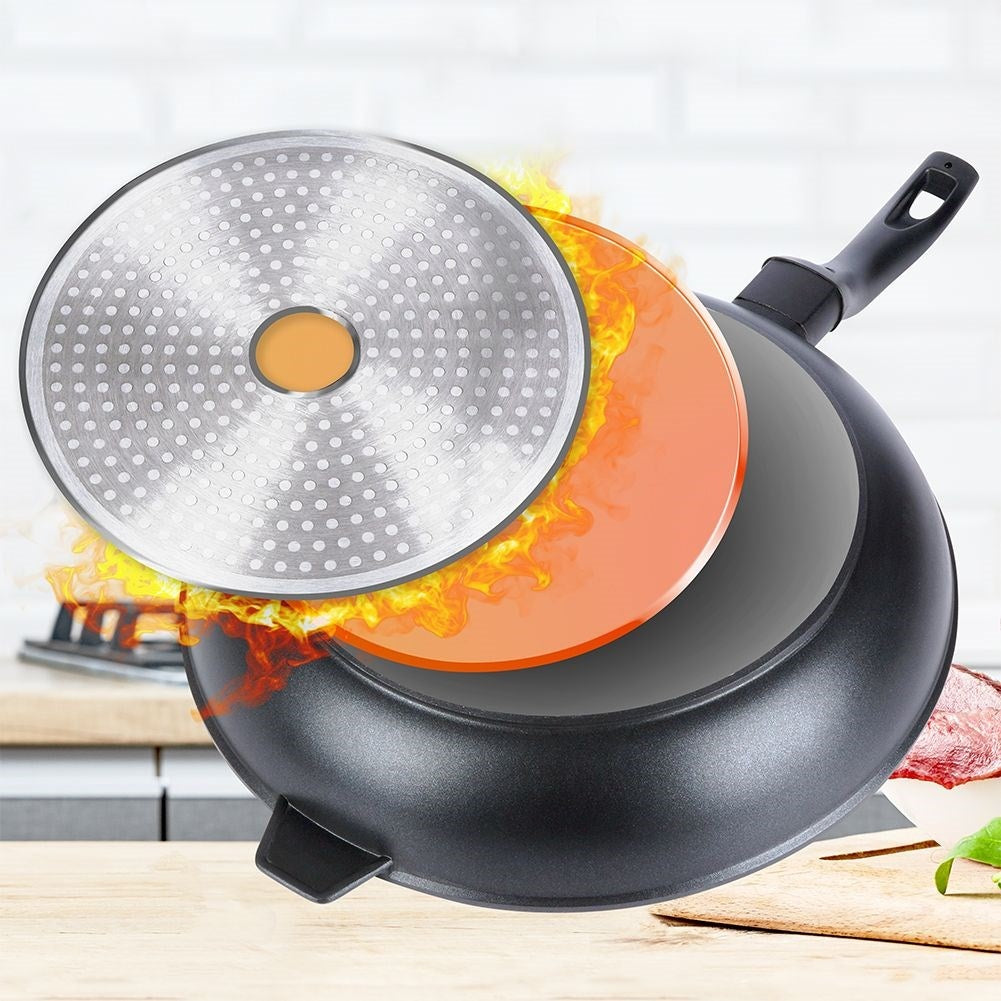Frying pan with Granite coating for All Stoves