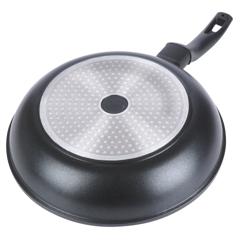 Frying pan with Pfluon Granit coating for all stoves