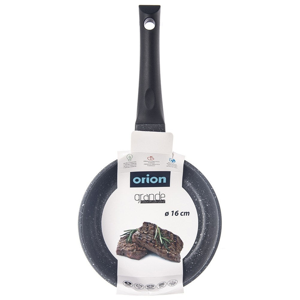 Frying pan with Pfluon Granit coating, induction and dishwasher safe