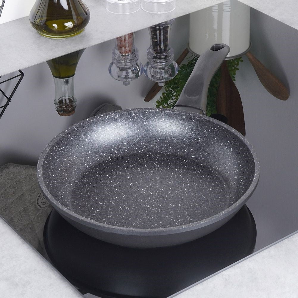 Frying pan with Pfluon Granite coating, Induction & Dishwasher safe