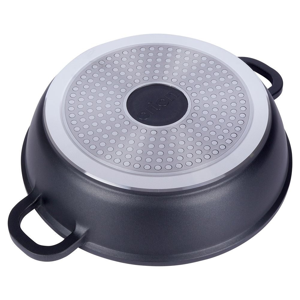 Frying pan with Pfluon Granite coating for all stoves