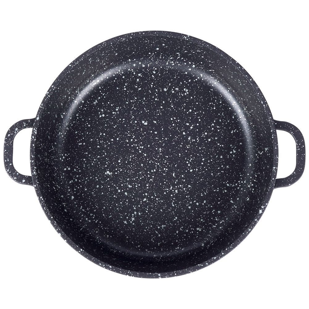 Frying pan with Pfluon Granite coating for all stoves
