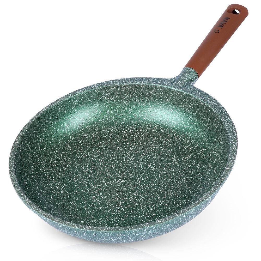 Frying pan with five layers, non-stick, dishwasher safe