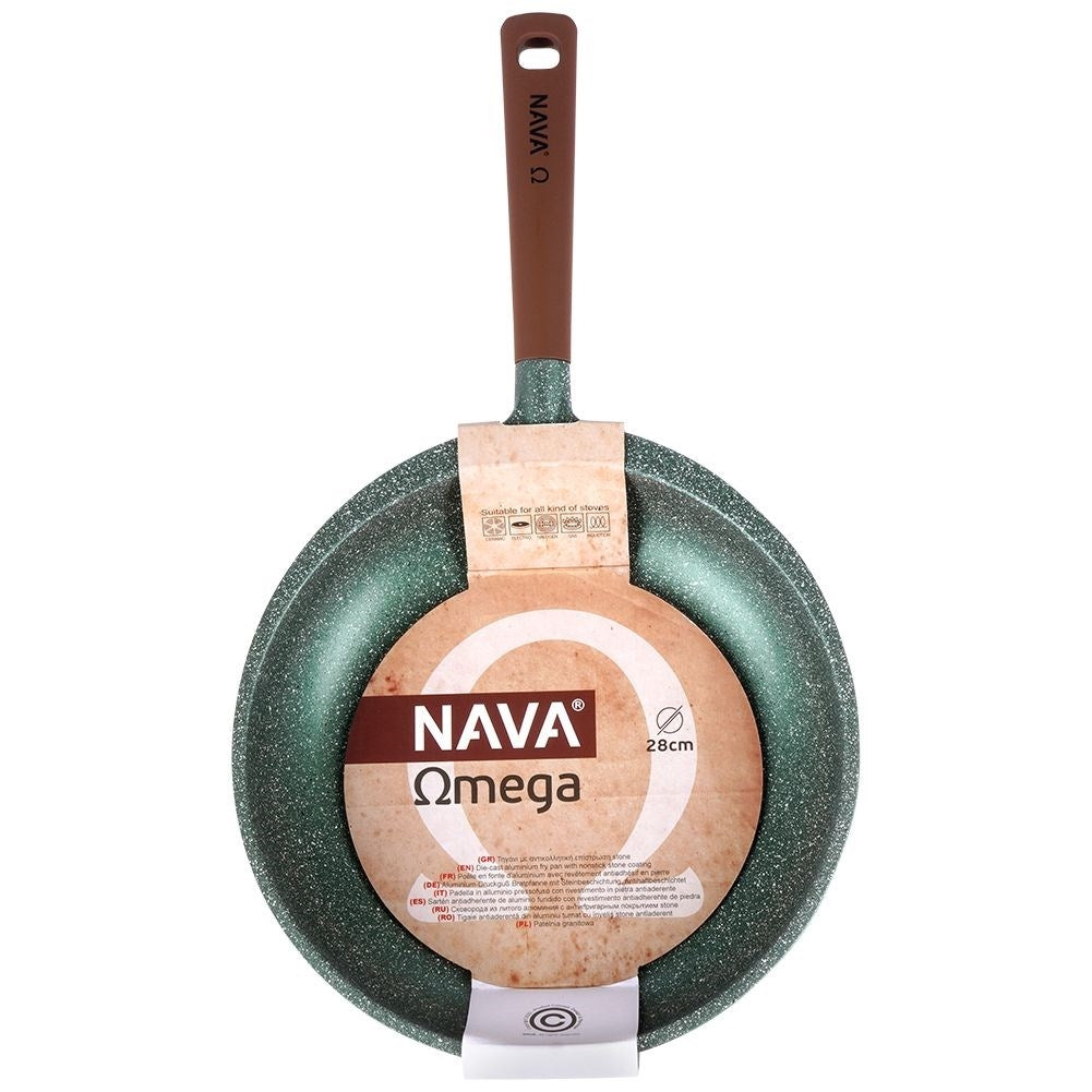 Frying pan with five layers, non-stick, dishwasher safe