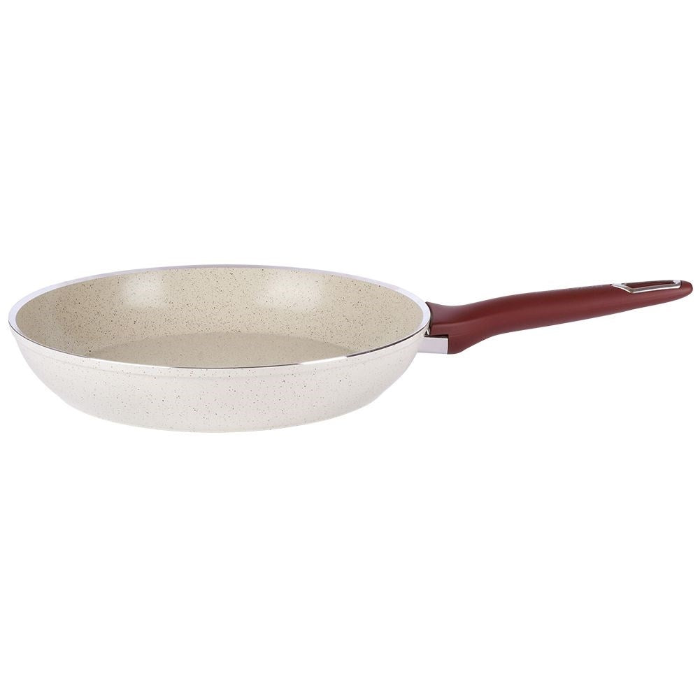 Frying pan with non-stick ceramic coating, dishwasher safe