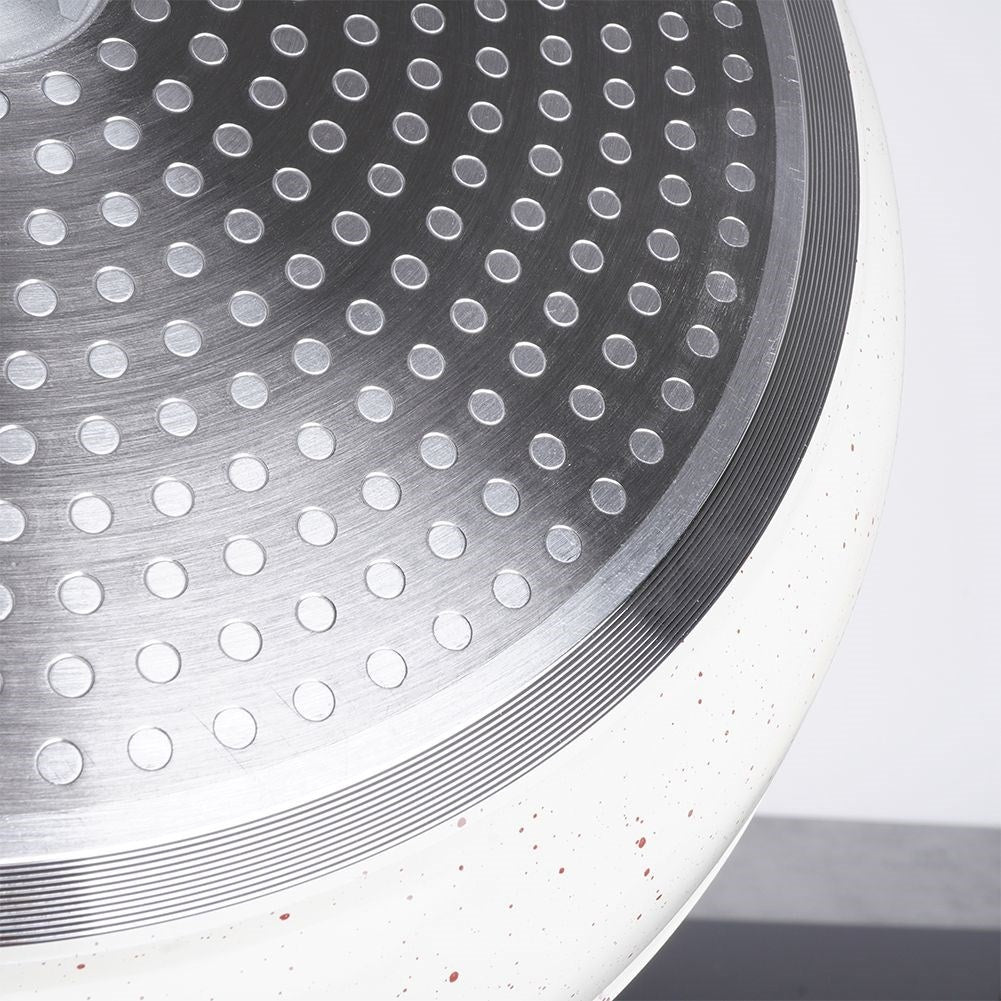 Frying pan with non-stick ceramic coating, dishwasher safe