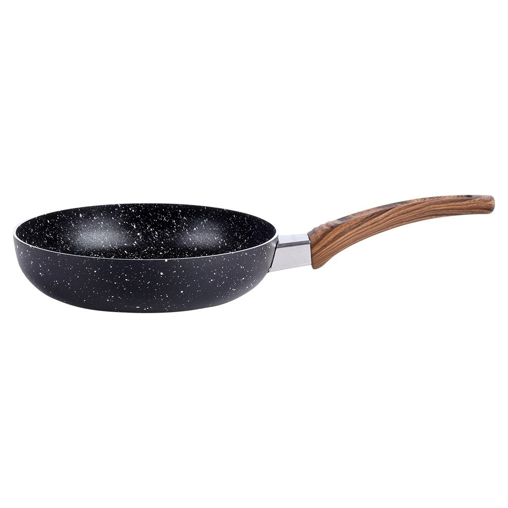 Frying pan with non-stick granite, for all stoves, dishwasher safe