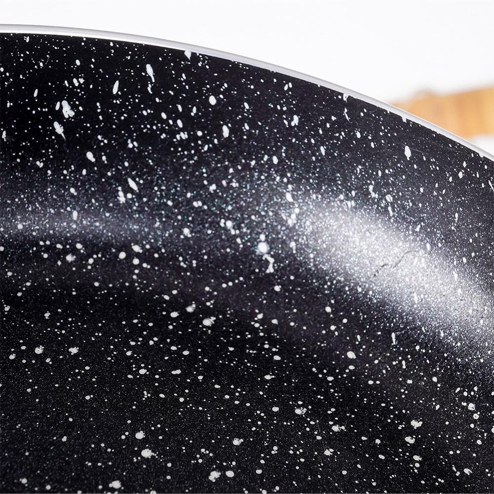 Frying pan with non-stick granite, for all stoves, dishwasher safe