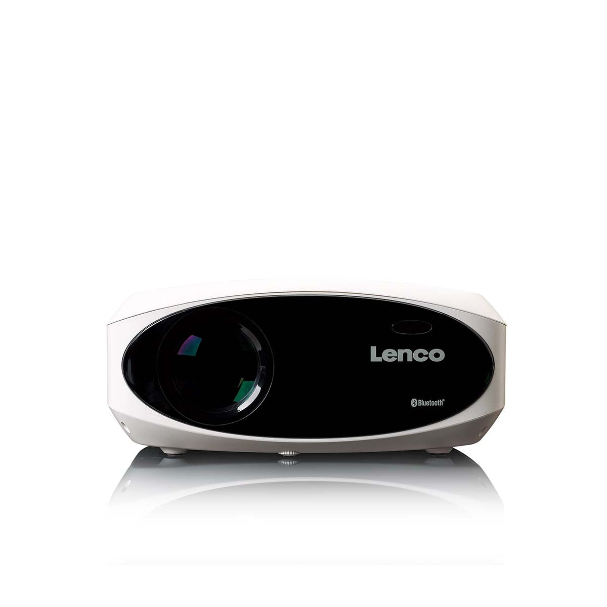 Full HD 1080P LCD projector with Bluetooth White