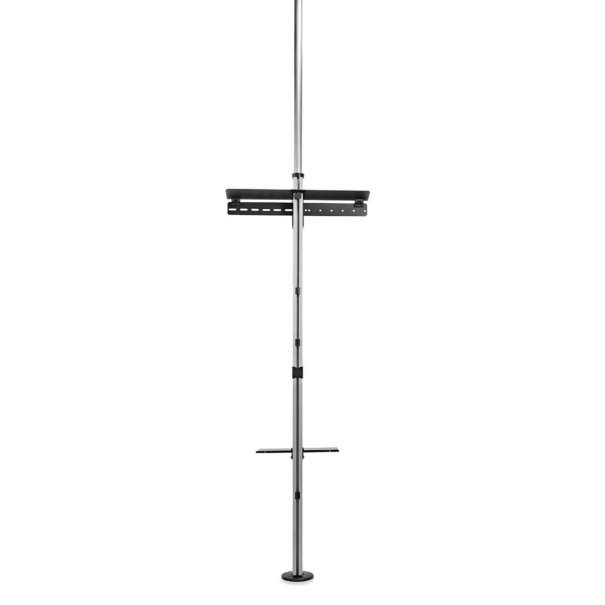 Full Motion TV Stand | 37 - 70 " | Maximum supported screen weight: 30 kg | Tiltable | Rotatable | Adjustable pre-fixed heights | Aluminium / Steel | Black / Silver