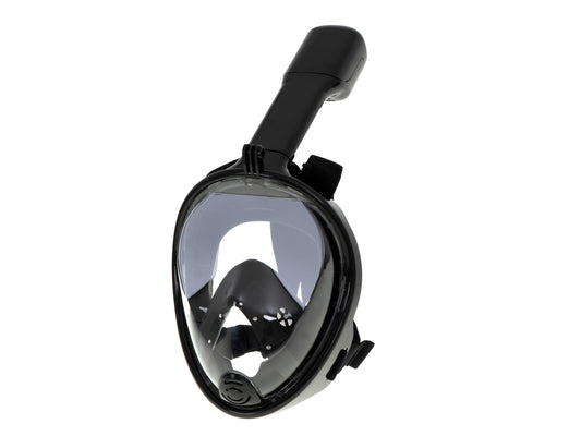 Full folding snorkel mask L/XL black