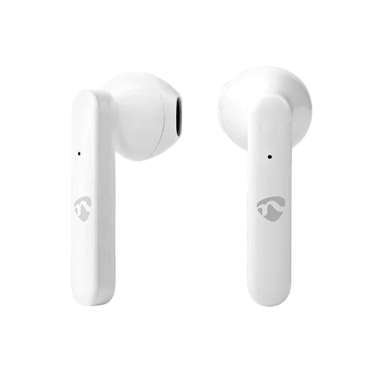 Fully Wireless Headphones | Bluetooth® | Maximum battery life: 2.5 hours | Press Control | Battery cover | Built-in microphone | Support for voice control | White