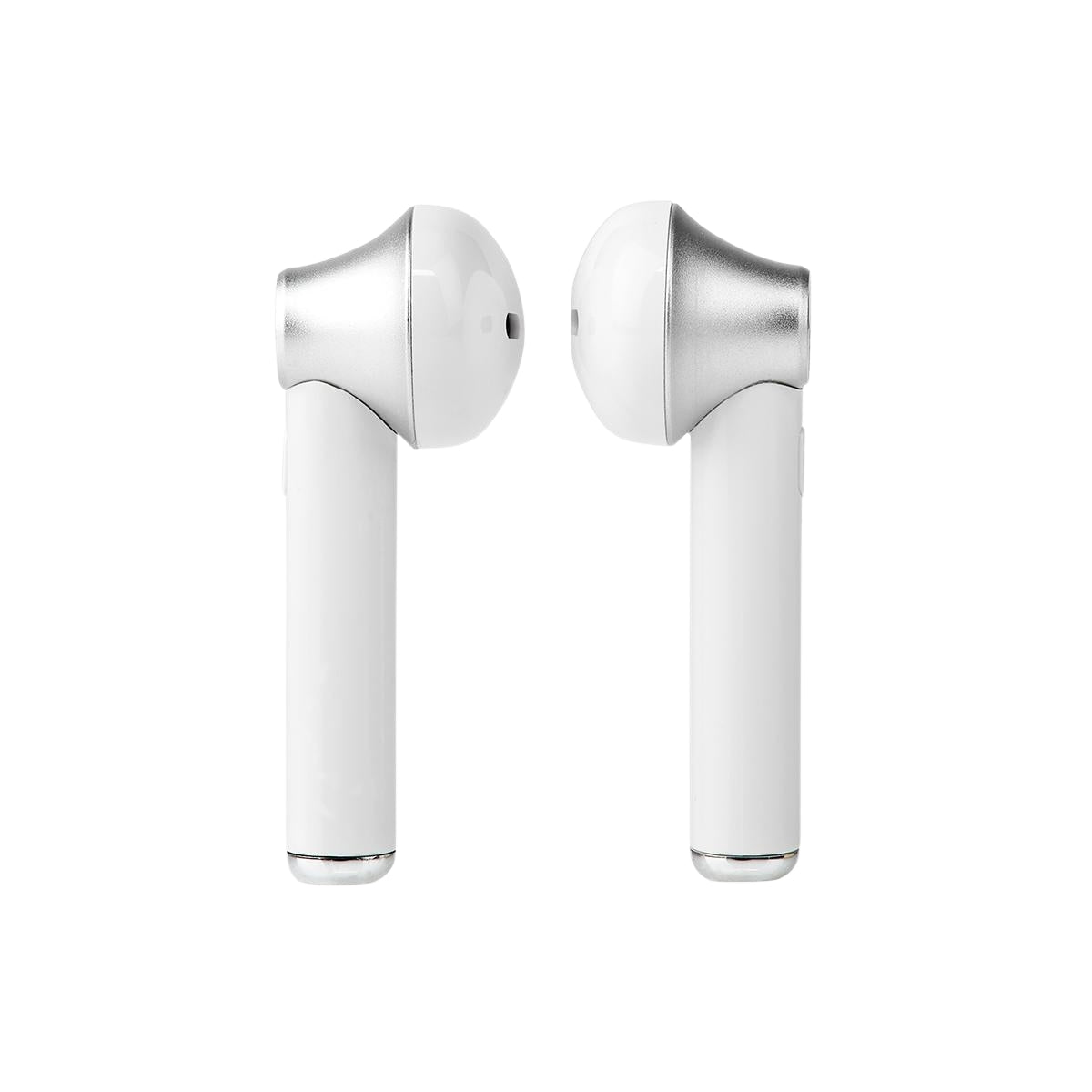 Fully Wireless Headphones | Bluetooth® | Maximum battery life: 2.5 hours | Press Control | Battery cover | Built-in microphone | Support for voice control | White