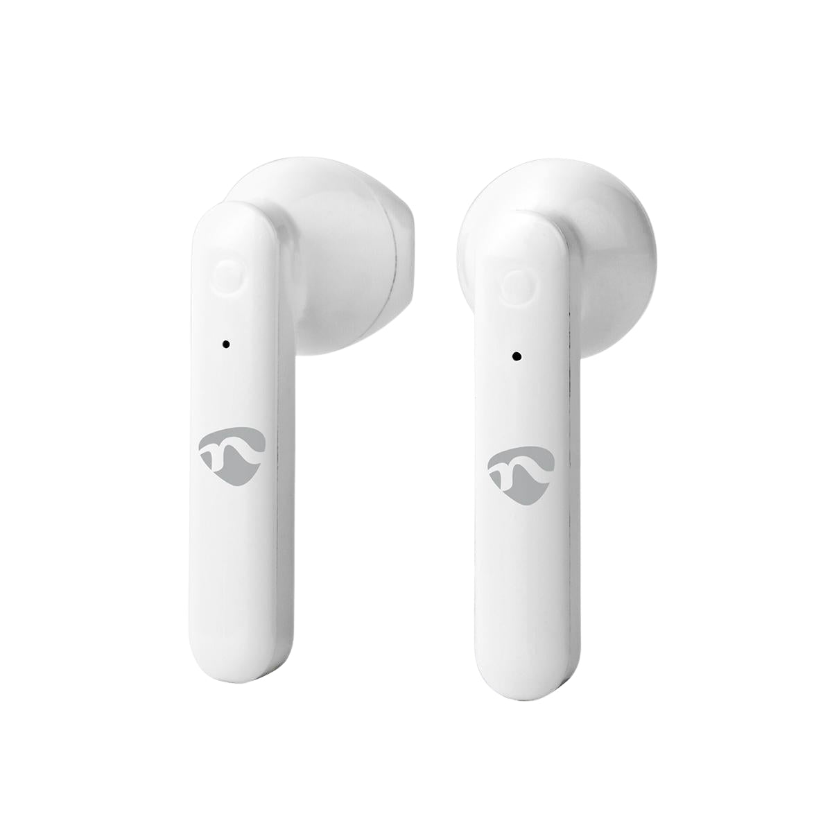 Fully Wireless Headphones | Bluetooth® | Maximum battery life: 2.5 hours | Press Control | Battery cover | Built-in microphone | Support for voice control | White