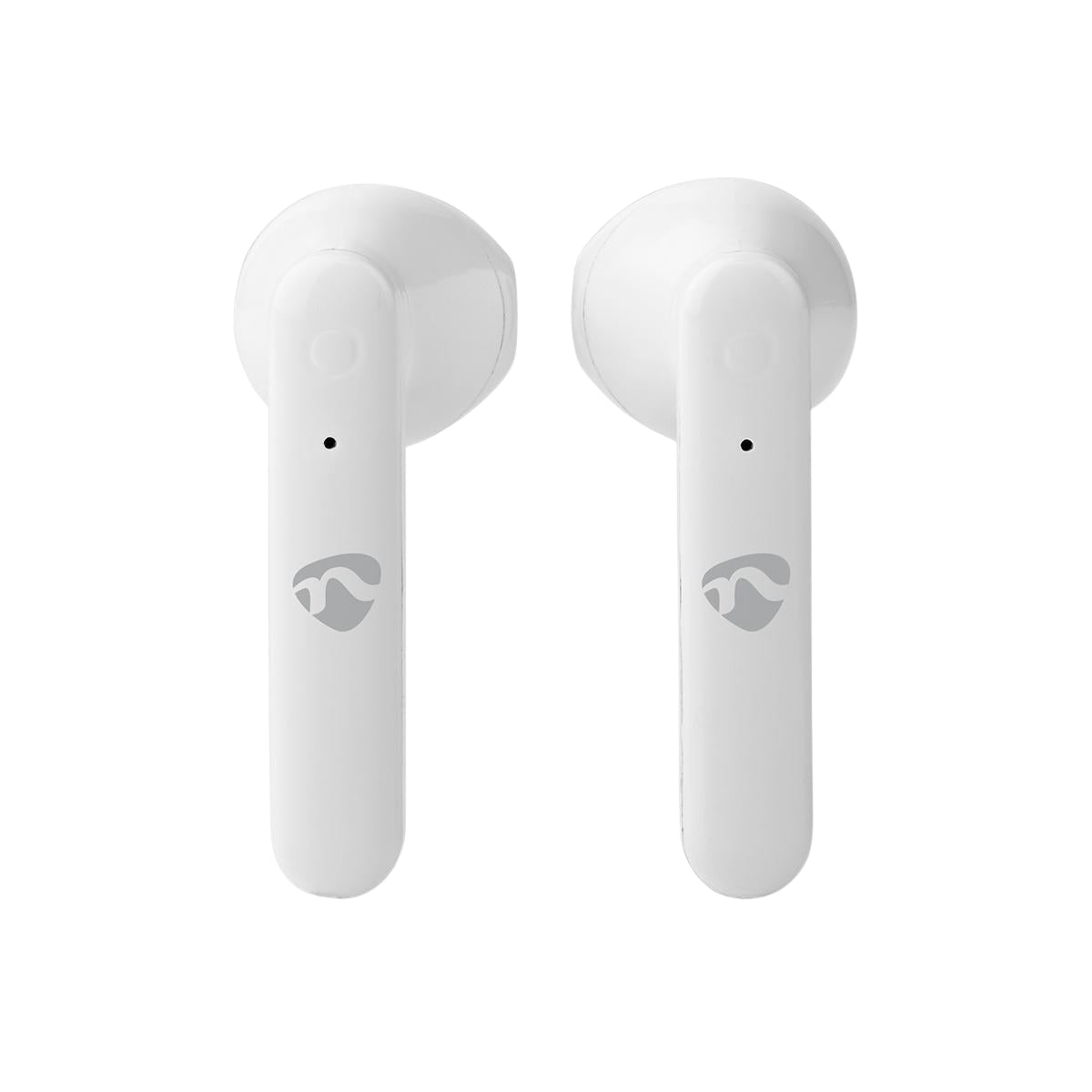 Fully Wireless Headphones | Bluetooth® | Maximum battery life: 2.5 hours | Press Control | Battery cover | Built-in microphone | Support for voice control | White