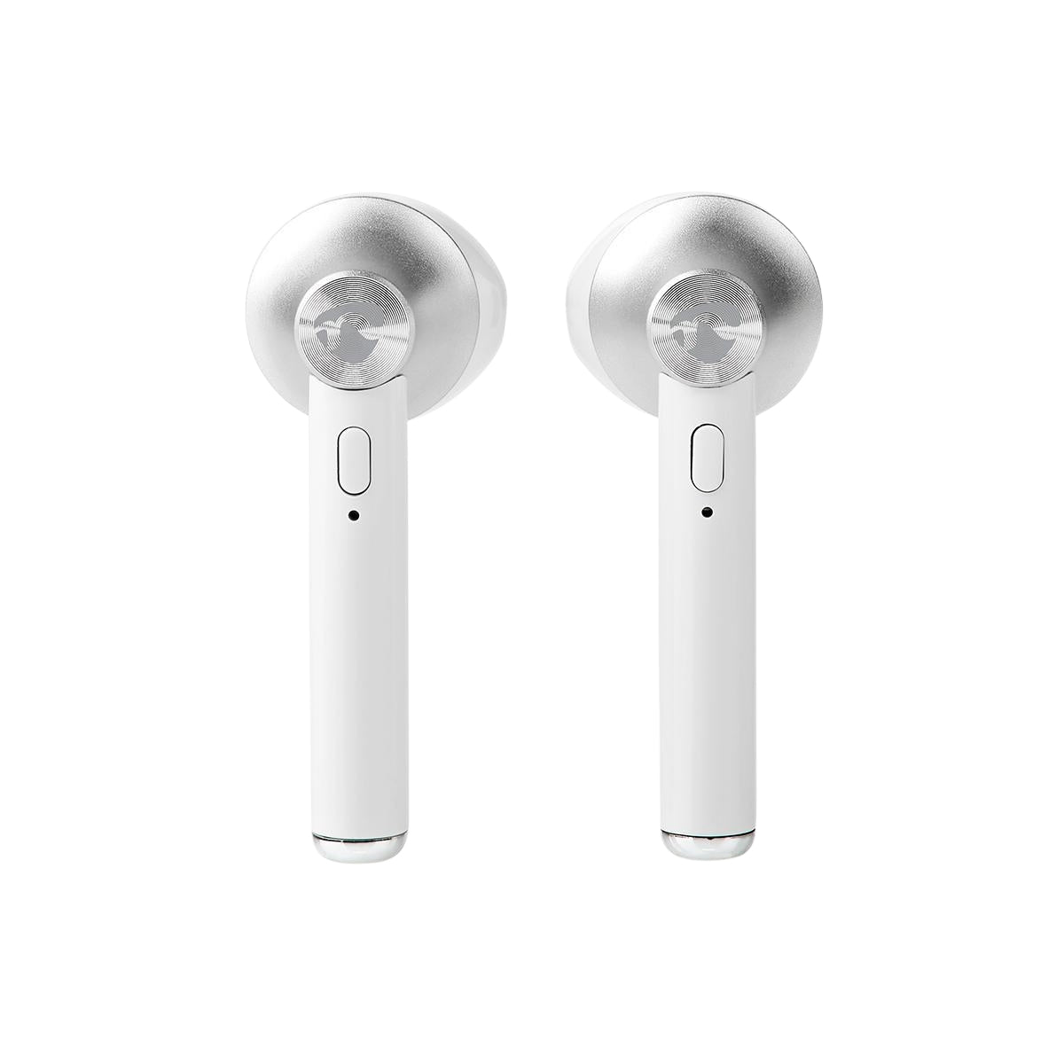 Fully Wireless Headphones | Bluetooth® | Maximum battery life: 2.5 hours | Press Control | Battery cover | Built-in microphone | Support for voice control | White